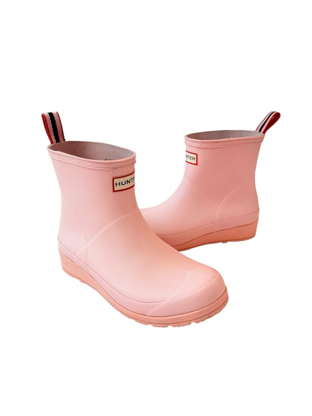 Hunter Play Short Rain Boot in Azalea Pink